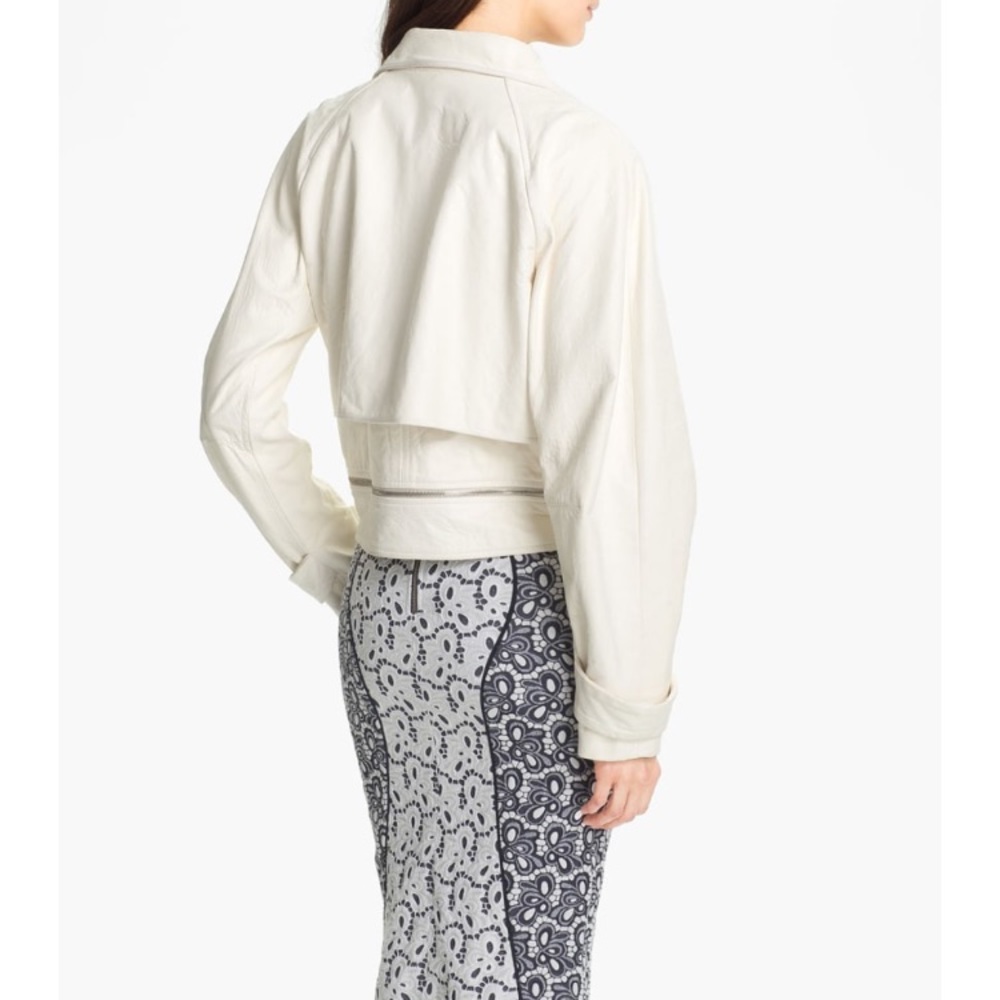 Rebecca Minkoff ‘Stone’ Bomber jacket - BLACK - Picture 6 of 6